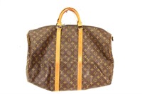 Louis Vuitton Brown Bandouliere Travel Bag