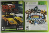 XBOX SEGA GT2002 & XBOX 360 SKYLANDRES GIANTS