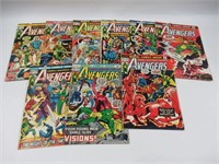 Avengers #112/113/114/116/118/119/120/121/123