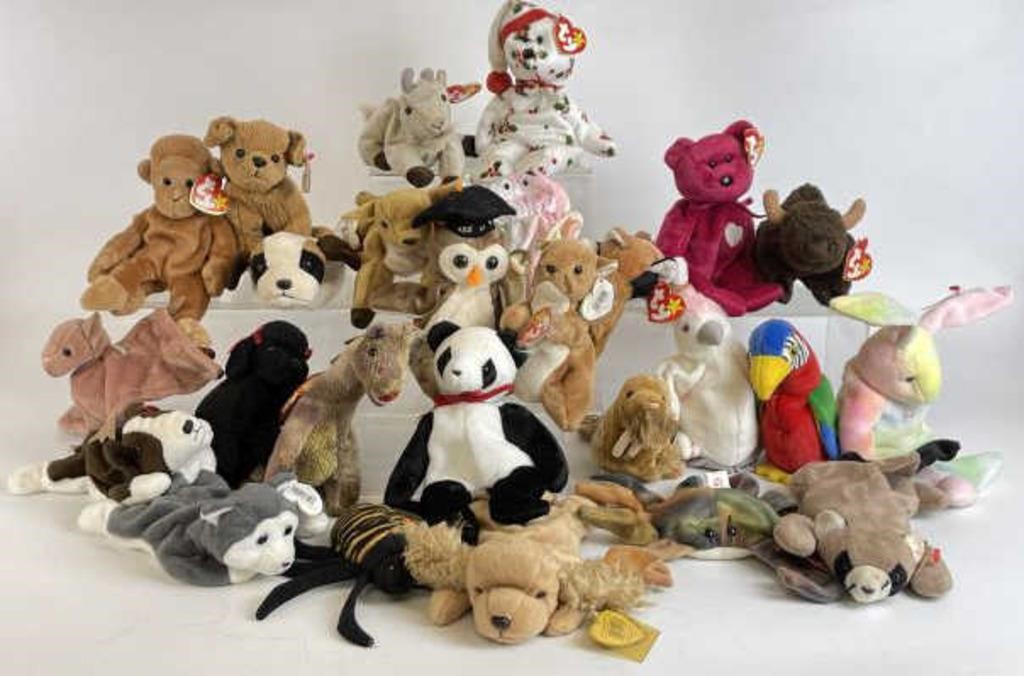 Collection of TY Beanie Babies