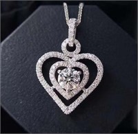 0.3ct Natural Diamond Pendant 18K Gold