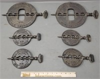 Griswold Flue Dampeners Cast Iron