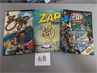 VIntage Zap Comix Books