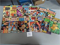 Lot of Kung Fu Comic Books