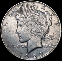 1927-D Silver Peace Dollar LIGHTLY CIRCULATED