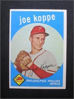 1959 TOPPS #517 JOE KOPPE HIGH NUMBER SP