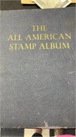 The all American stamp album collection, some