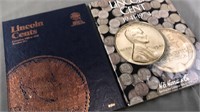 2 Lincoln Cents Coin Collection Books