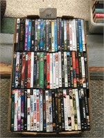 approx 75 assorted titled dvds