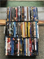 approx 75 assorted titled dvds