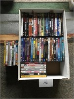 approx 59 assorted titled dvds