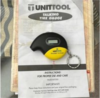 UNITOOL Talking Tire Gauge Keychain READ