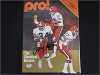 GREG PRUITT SIGNED MAGAZINE WITH PSA COA