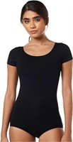 Capezio Women's Classic Short Sleeve Leotard,Black