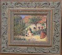 Renoir Print - Garden Scene in Brittany