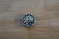 Very Rare Manhattan Project A-Bomb Sterling Pin