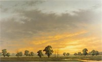 Clifford Bailey "Open Sky" Oil on Canvas