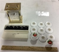 Drawer knobs w/clock