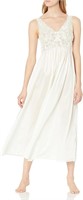 Women's 36" Mid Length Gown(White)