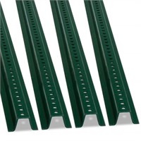 4-Pack U-Channel Sign Post, Heavy Duty| 6' Tall