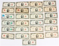 Coin United States Two Dollar Note Collection