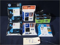 Lot of Assorted New HP InkJet Toner & Dymo Labels