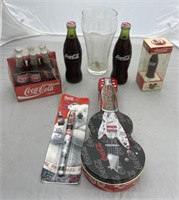 Mini Coke Bottle Glass Tins