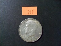 1967 40% Silver JFK Half Dollar= AU