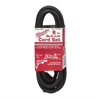 $22  8 ft. Quik-Lok Cord 3 Wire Cord