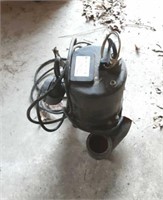 Cast iron sump pump 3/4hp