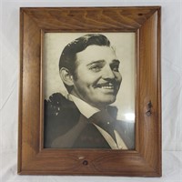 Framed picture of Clark Gable