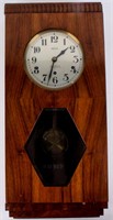 French Vedette Wall Clock Westminster Chimes