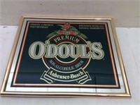 * AB O'Doul's NA Beer Adv Mirror  19 x 16