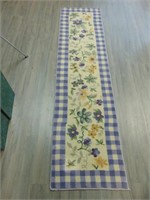 Laura Ashley Floral Runner 89" L X 24" W