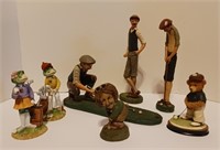 Golfing Figurines