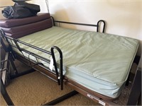 Drive 450lb Cap. Electric Medical Bed & Mattress