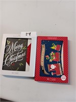 2 packs of Christmas cards