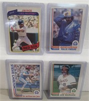 4 OPC Baseball Stars 1980's