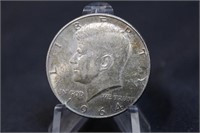 1964 Kennedy Silver Half Dollar Toned