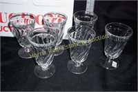 6 SMALL FOSTORIA COLONY PATTERN GLASSES