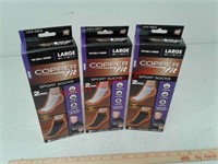 6 new pairs Copper Fit sport socks