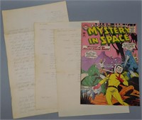 DC Comics Howard Purcell Script Pages & Cover Art