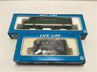 Two Life-Like HO Gauge Locomotives