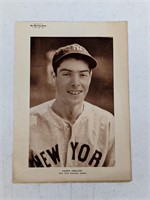 1939 The Sporting News Supplement Joe DiMaggio