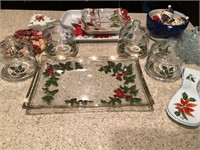 Christmas dish ware