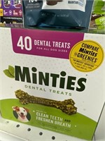 Minties dental treats 40ct