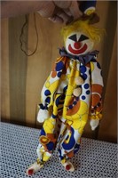 Vintage Clown with Soft  Body