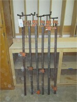6 Bar Clamps 48"