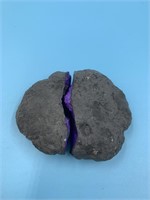Pair of purple geodes                (I 99)