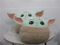 Two 21" Star Wars Grogu Squishmallows See Info